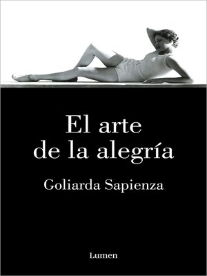 cover image of El arte de la alegría